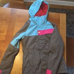 Burton Color Block Winter Coat